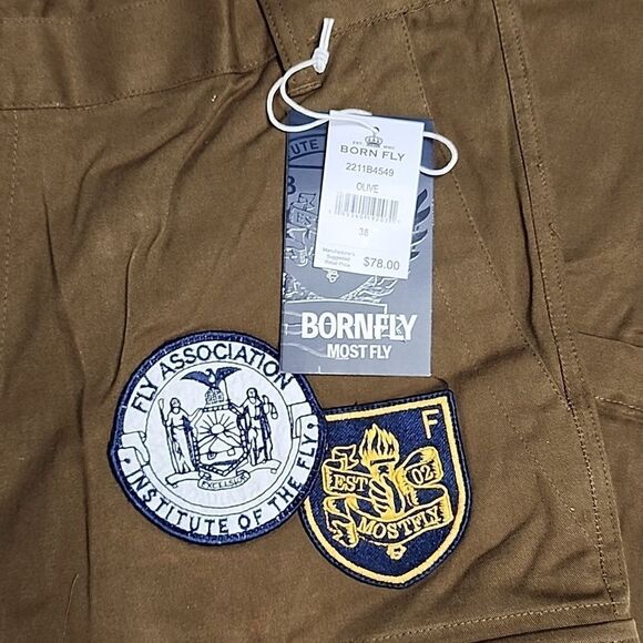 275 NWT Circle Of Fly Cargo Pant Size 38 Color Olive - Picture 5 of 8